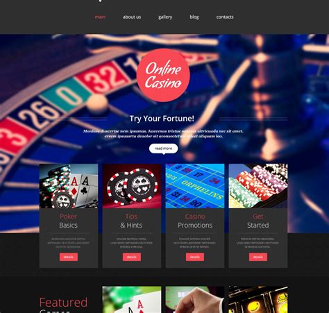 casino affiliate website template